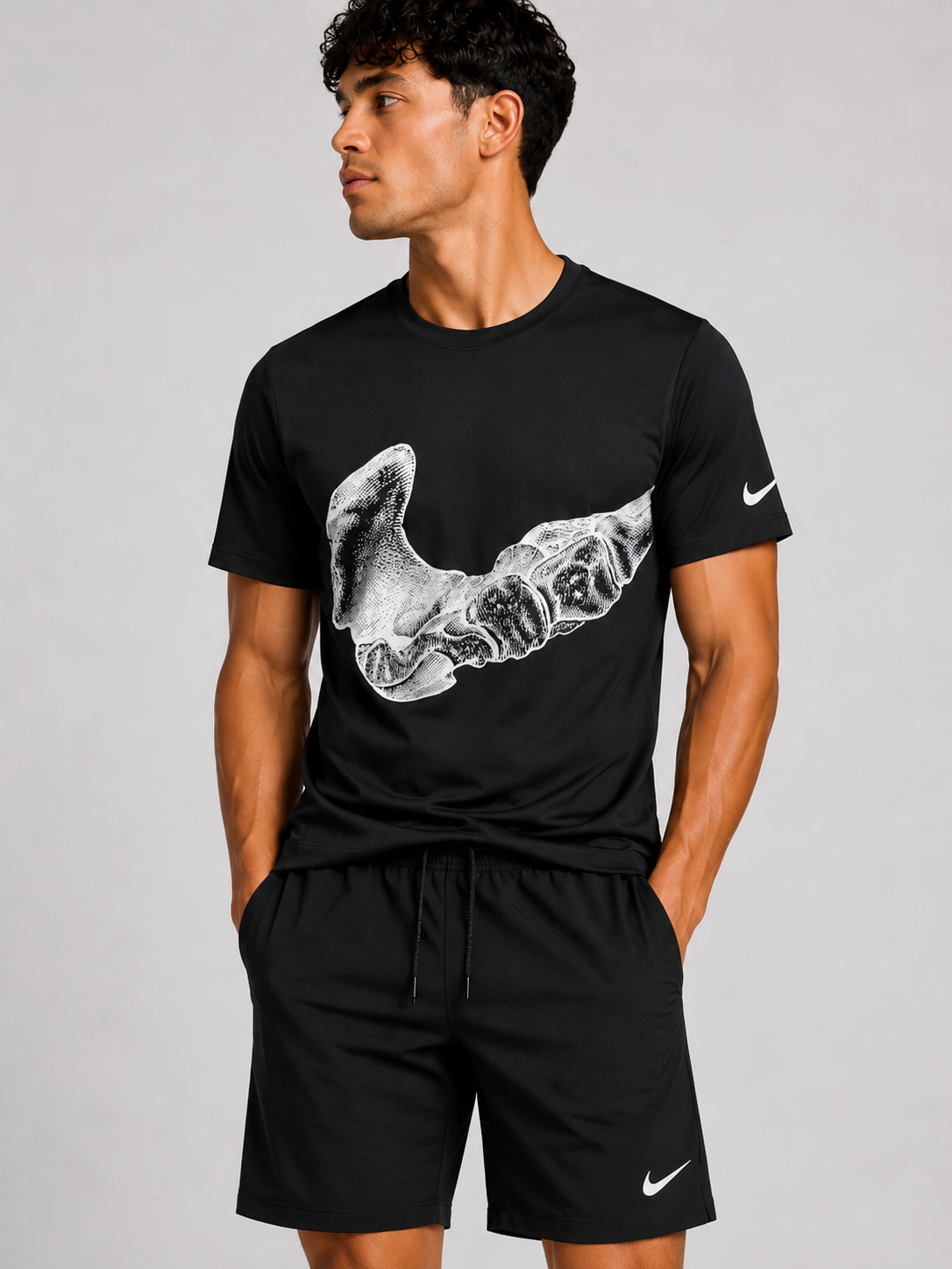 Ensemble Nike Divison Squelette Noir