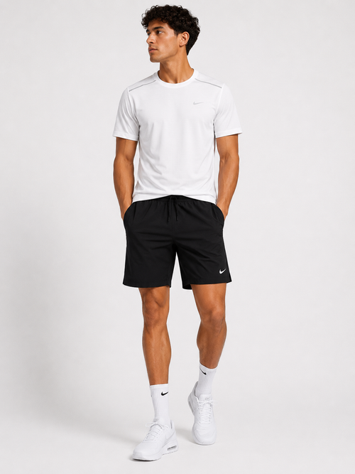 Ensemble Nike Miler Blanc & Noir