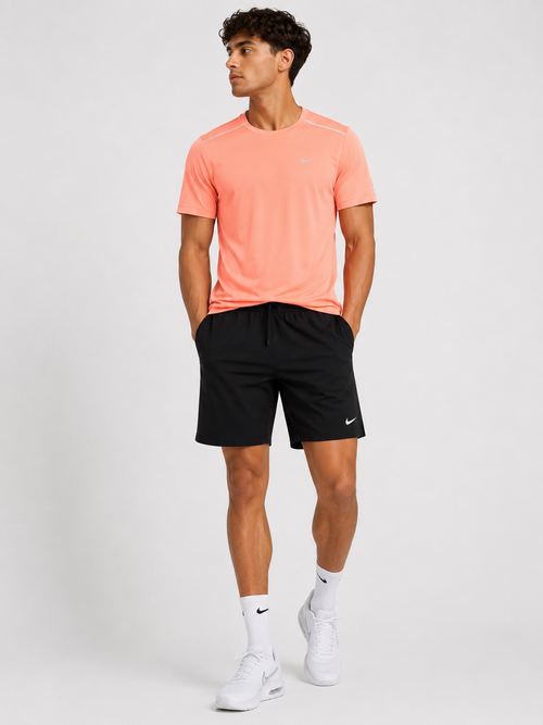 Ensemble Nike Miler Orange & Noir