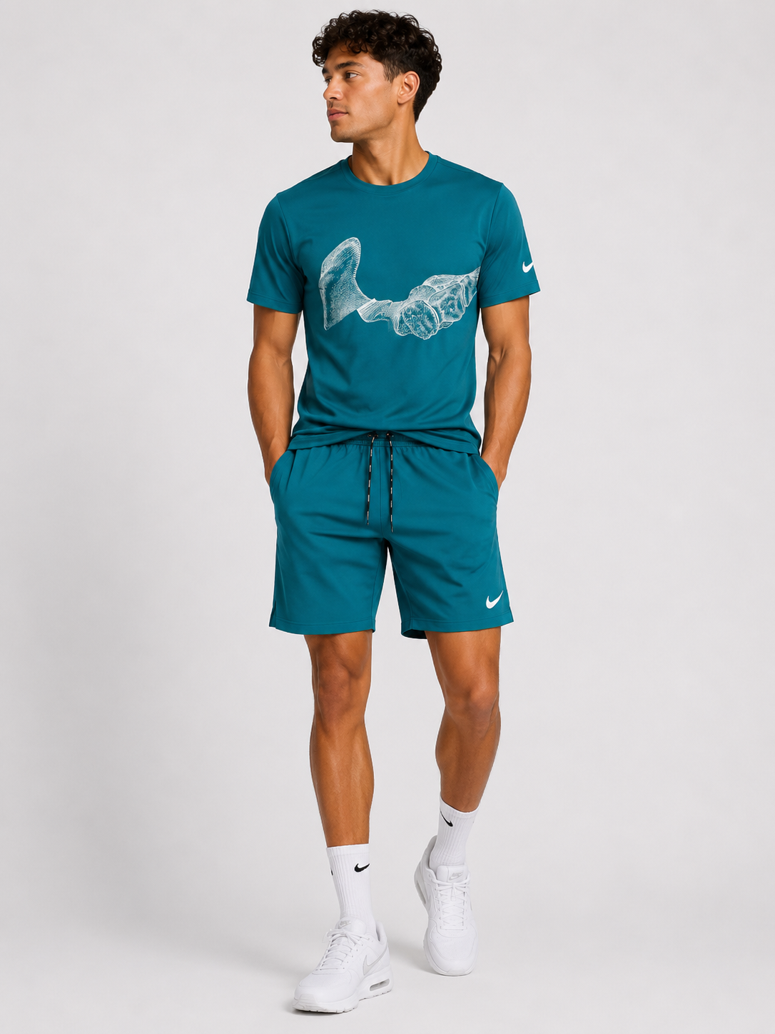 Ensemble Nike Division Squelette Vert