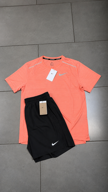 Ensemble Nike Miler Orange & Noir