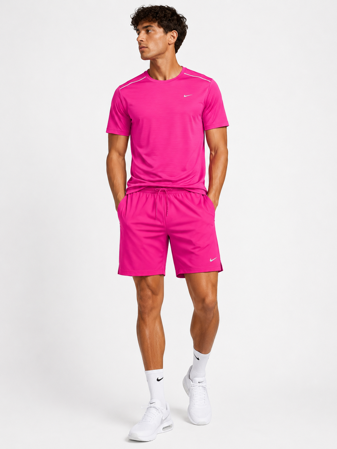 Ensemble Nike Miler Rose